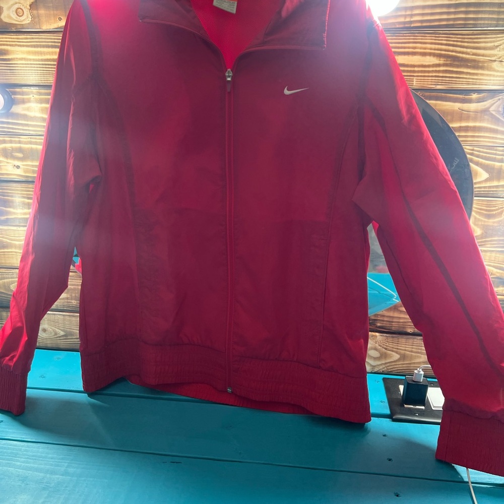 Nike Crimson Zip-Up Jacket
